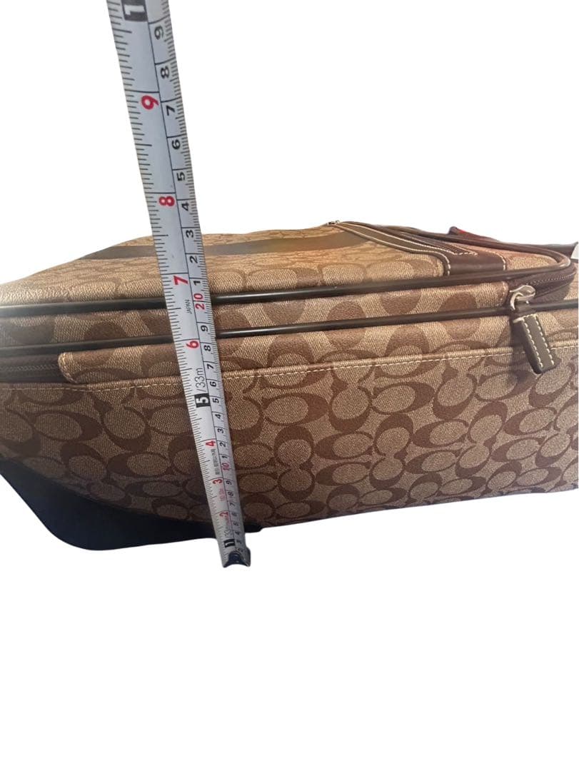 COACH コーチ　シグネチャー キャリーケース　スーツケース　F77280