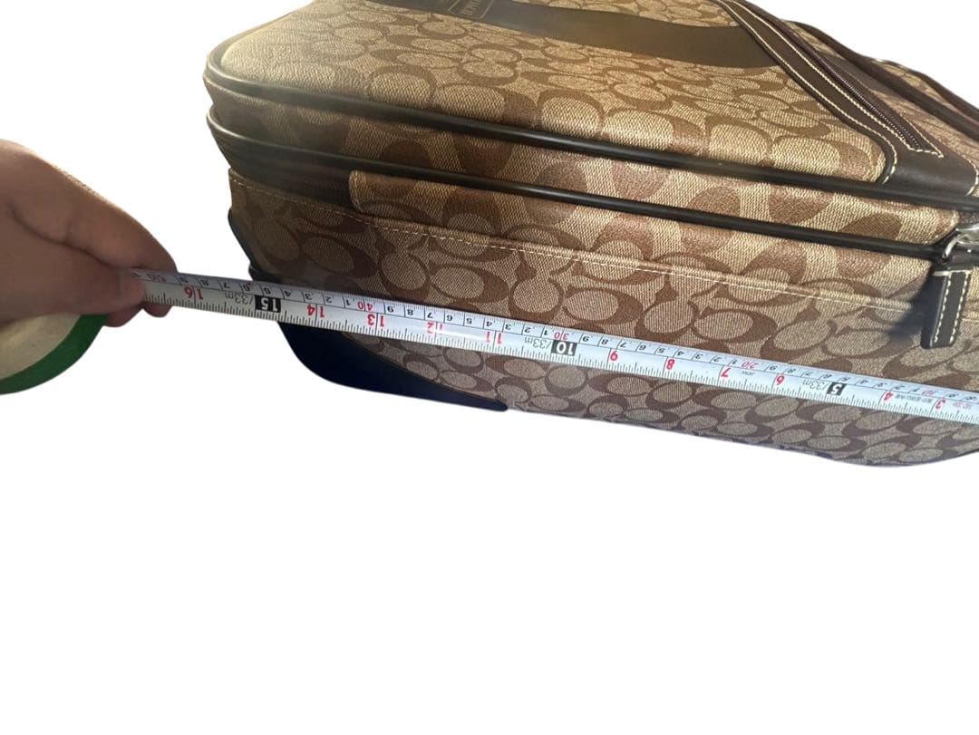 COACH コーチ　シグネチャー キャリーケース　スーツケース　F77280