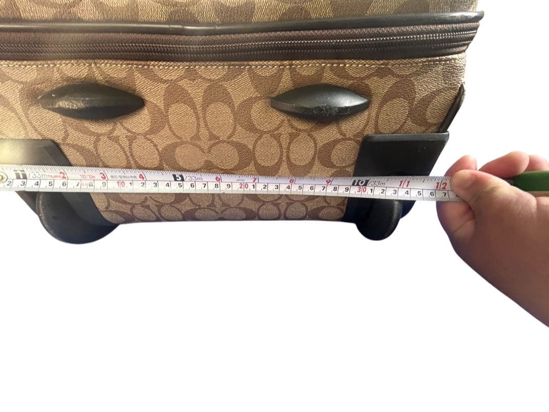 COACH コーチ　シグネチャー キャリーケース　スーツケース　F77280