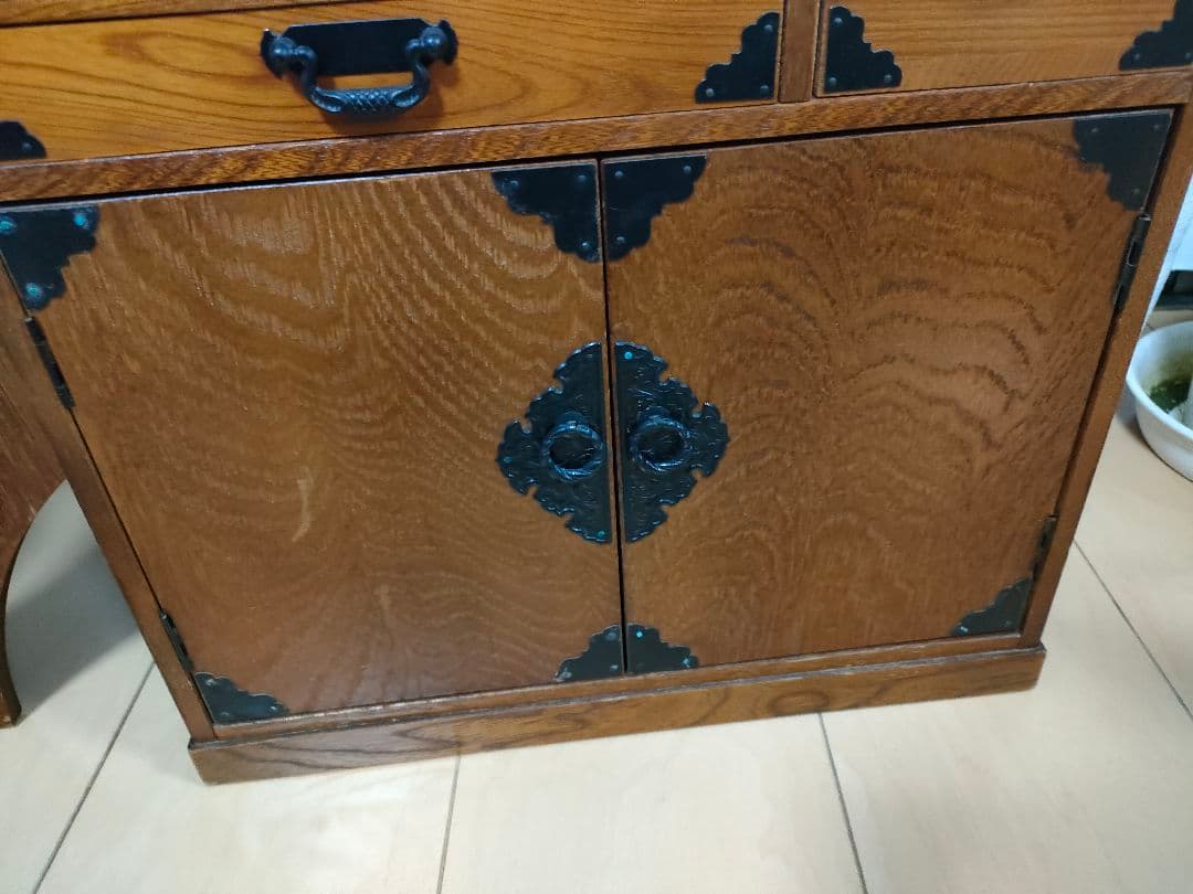 専用昭和レトロ☆　折りたたみ式文机/作業台　折りたたみミシン台　木製