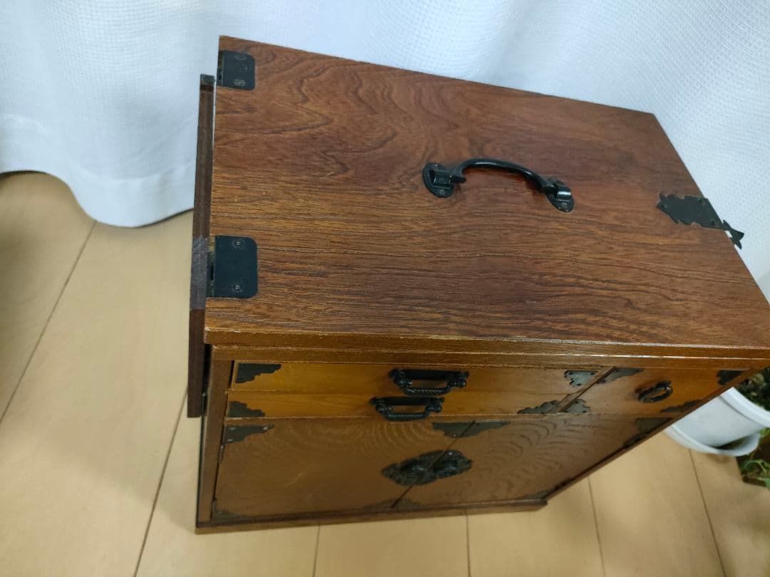 専用昭和レトロ☆　折りたたみ式文机/作業台　折りたたみミシン台　木製