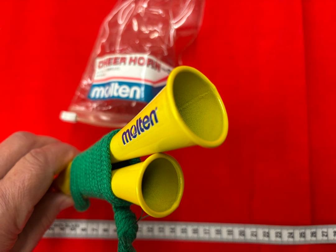 [超お宝品] レア　molten チアホーン　CH2 2連　新品※値下げ不可