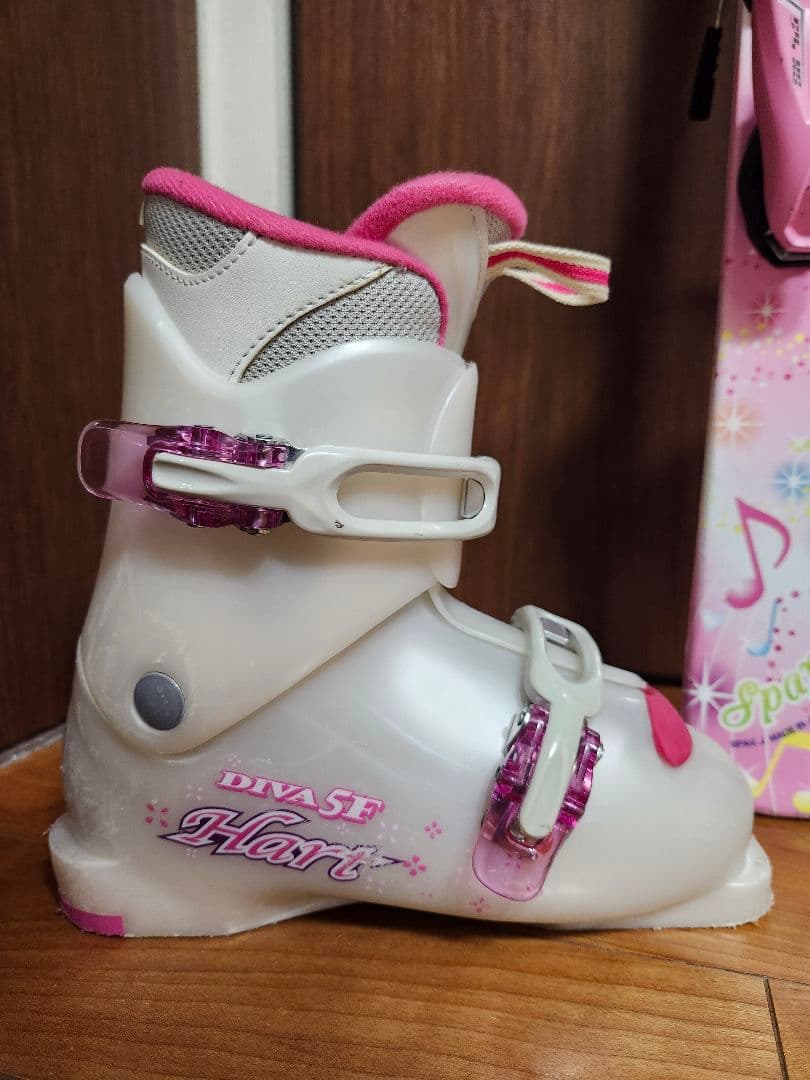 ヨーイ　スキー板　106cm　 ブーツ　21cm　ストック 85cm