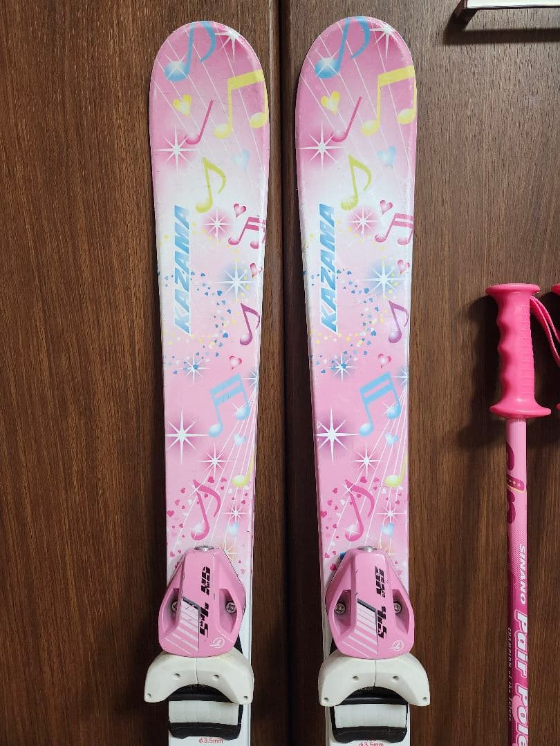 ヨーイ　スキー板　106cm　 ブーツ　21cm　ストック 85cm