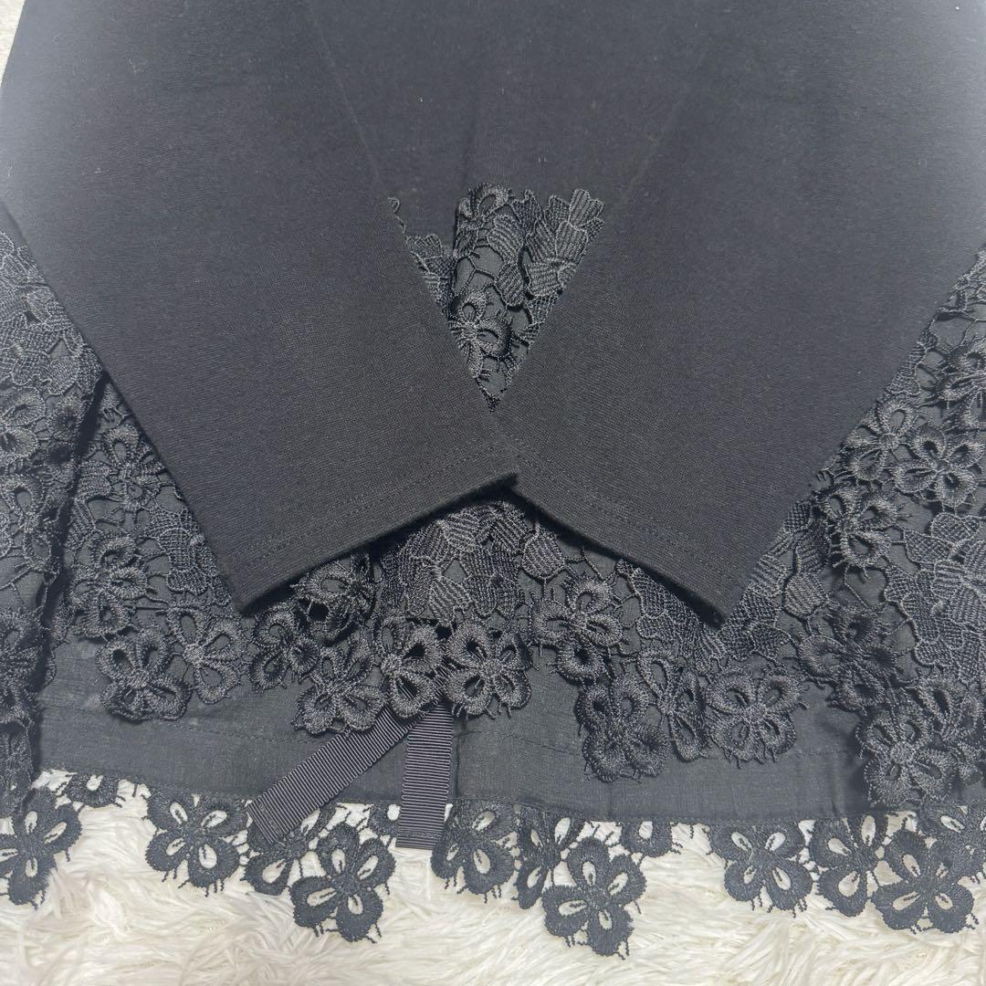 極上美品 BEARDSLEY ビアズリー 裾レース カットソー 定価2.2