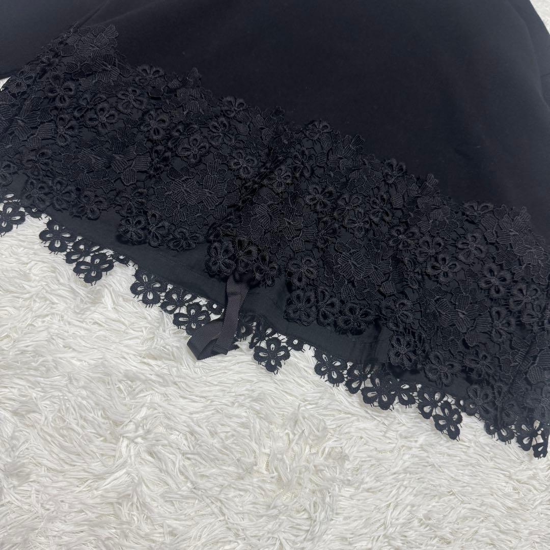 極上美品 BEARDSLEY ビアズリー 裾レース カットソー 定価2.2