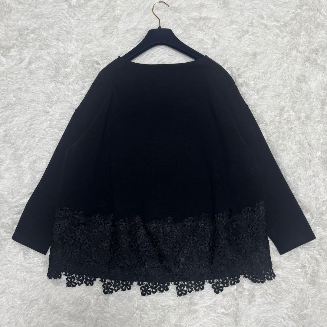 極上美品 BEARDSLEY ビアズリー 裾レース カットソー 定価2.2