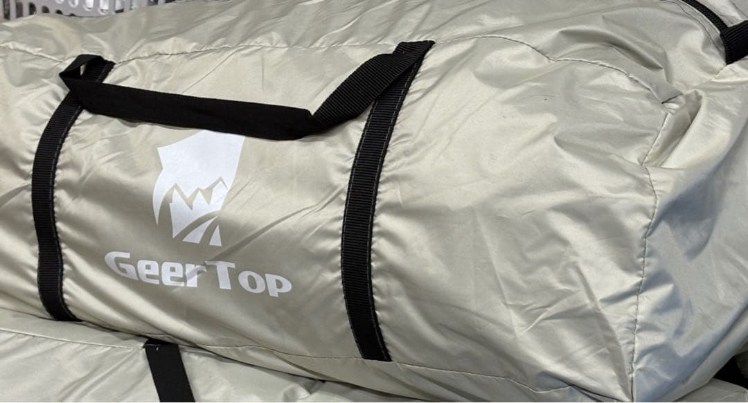 GEERTOP テント　4-6人用 大型 防災 アウトドア キャンプ ギアトップ