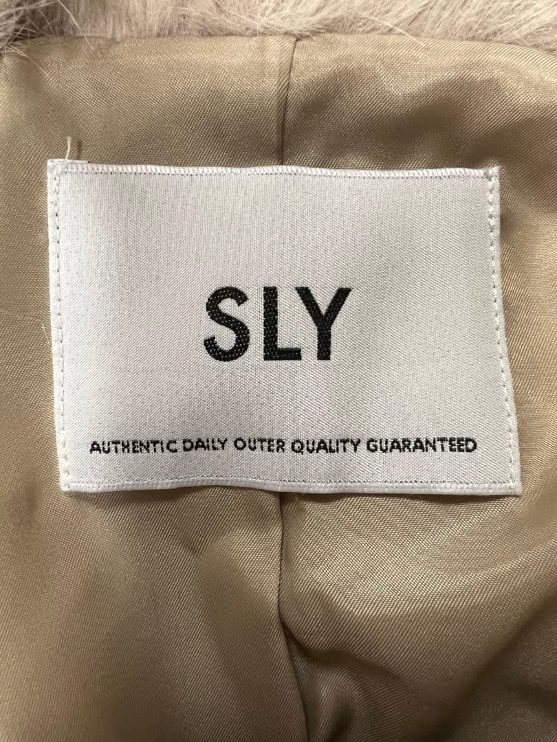 sly BIG COLLAR FUR COAT ビッグカラー ファーコート