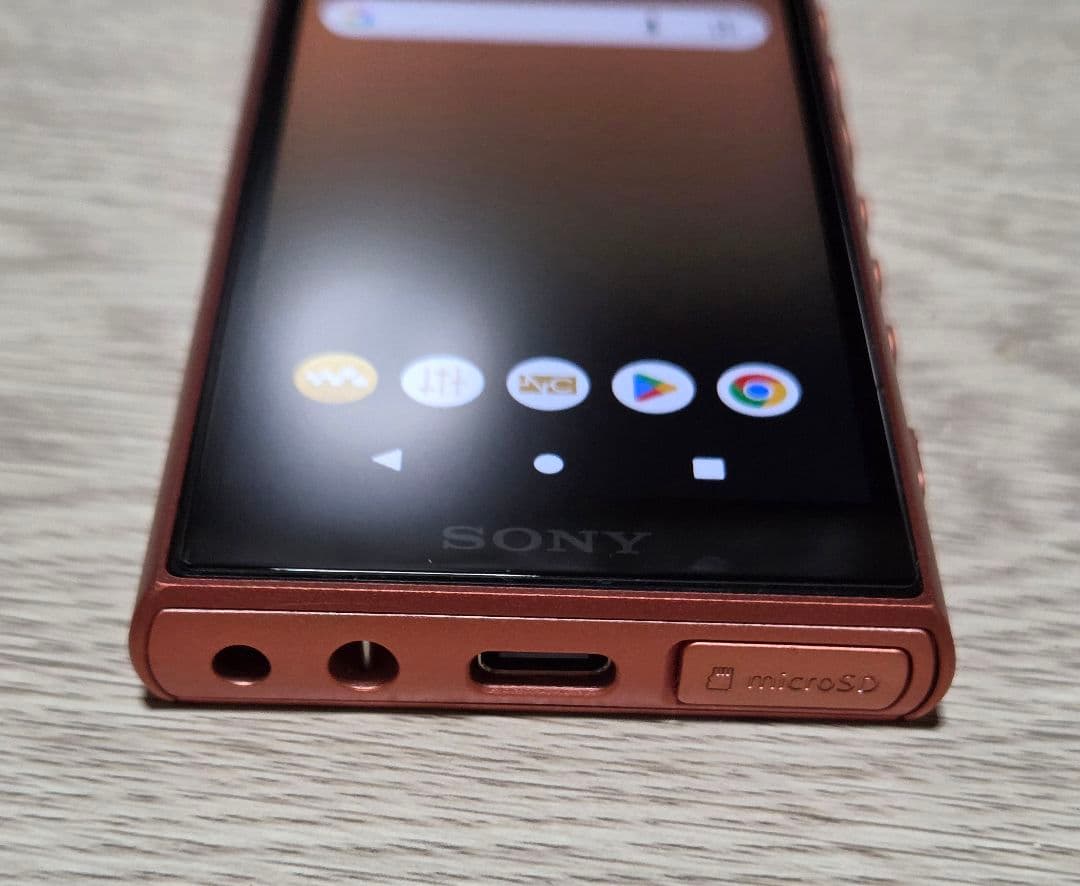 【極美品・おまけあり】 WALKMAN NW-A105HN16GB オレンジ