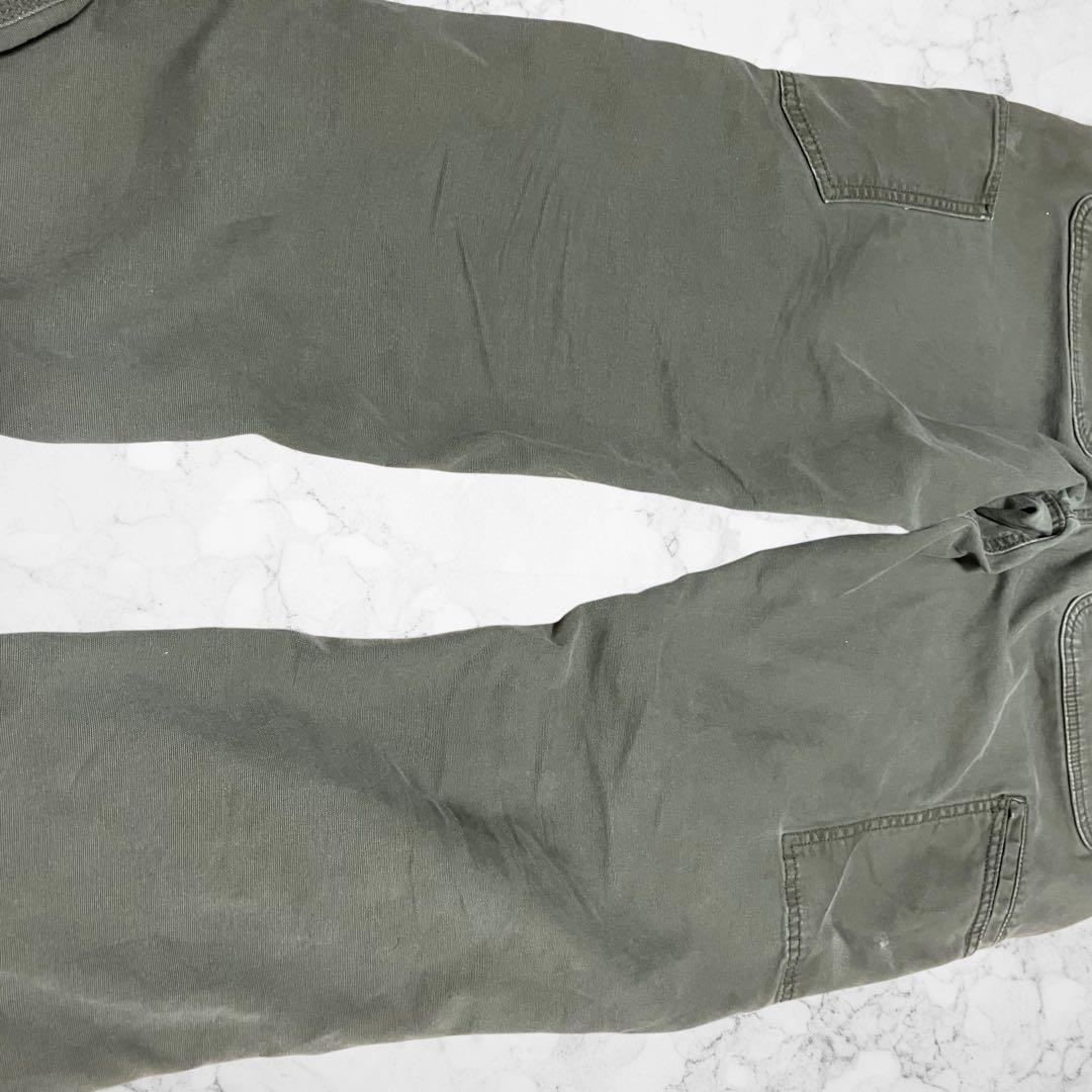 な*せ様 carhartt ダブルニー　ワークパンツ　リラックスフィット　オリー