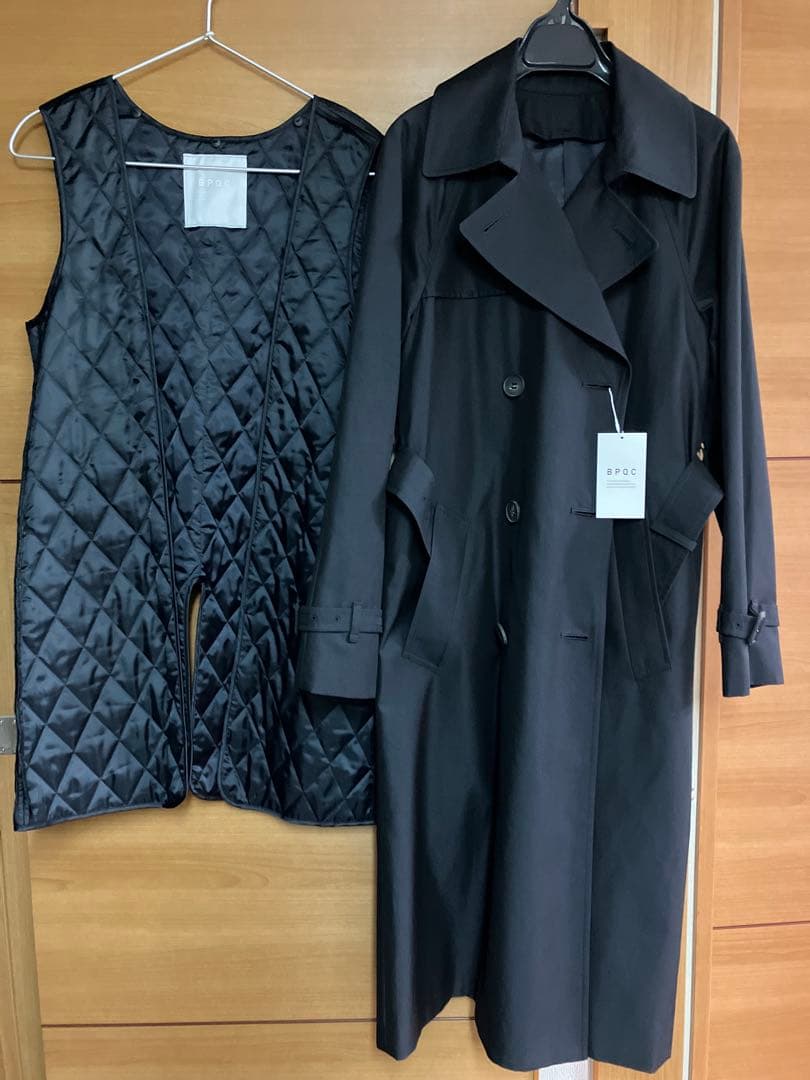 BPQC ネイビー トレンチコート(三越伊勢丹)日本製