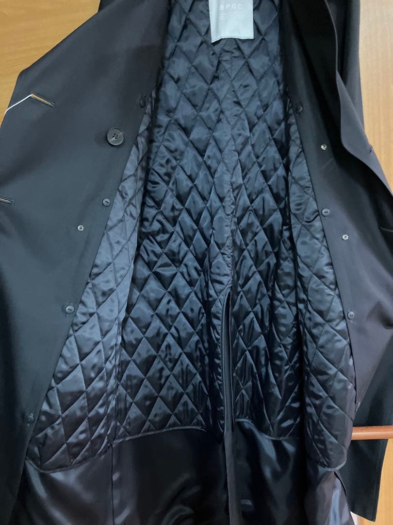 BPQC ネイビー トレンチコート(三越伊勢丹)日本製