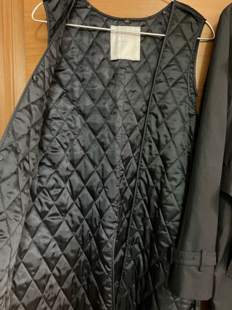 BPQC ネイビー トレンチコート(三越伊勢丹)日本製