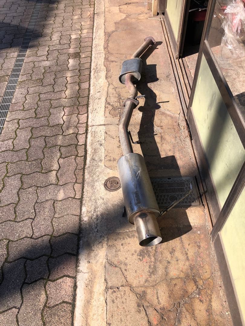 s14 シルビア　車検対応マフラー