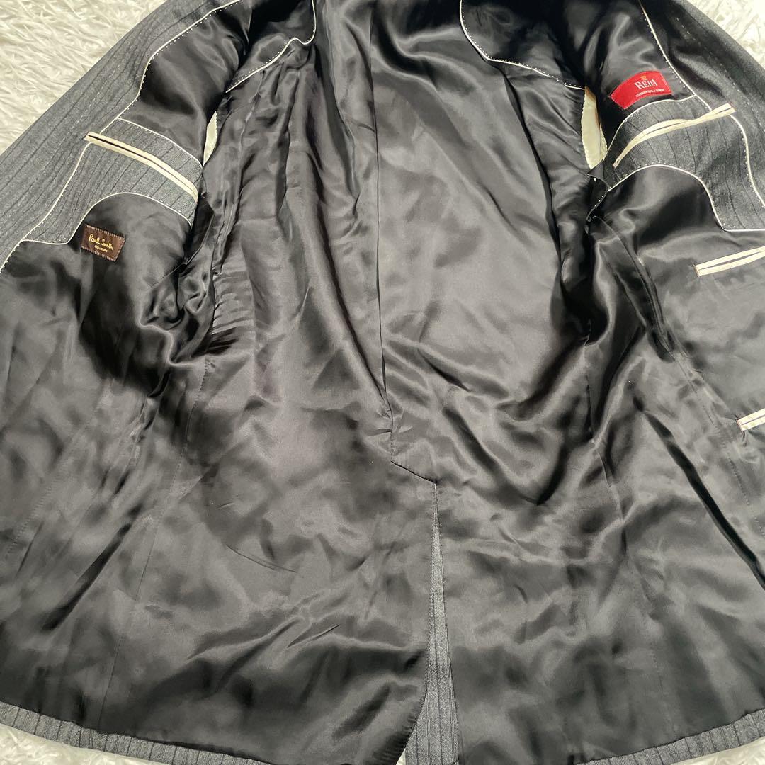 ポールスミスコレクション　REDA セットアップ　スーツ　グレー　ストライプ　M