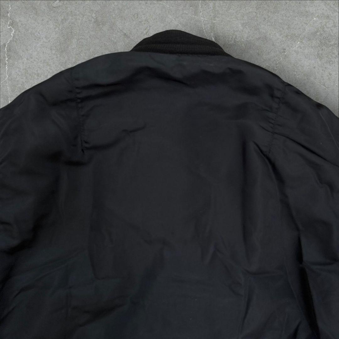 希少 80s ALPHA INDUSTRIES MA-1 IDEAL 黒