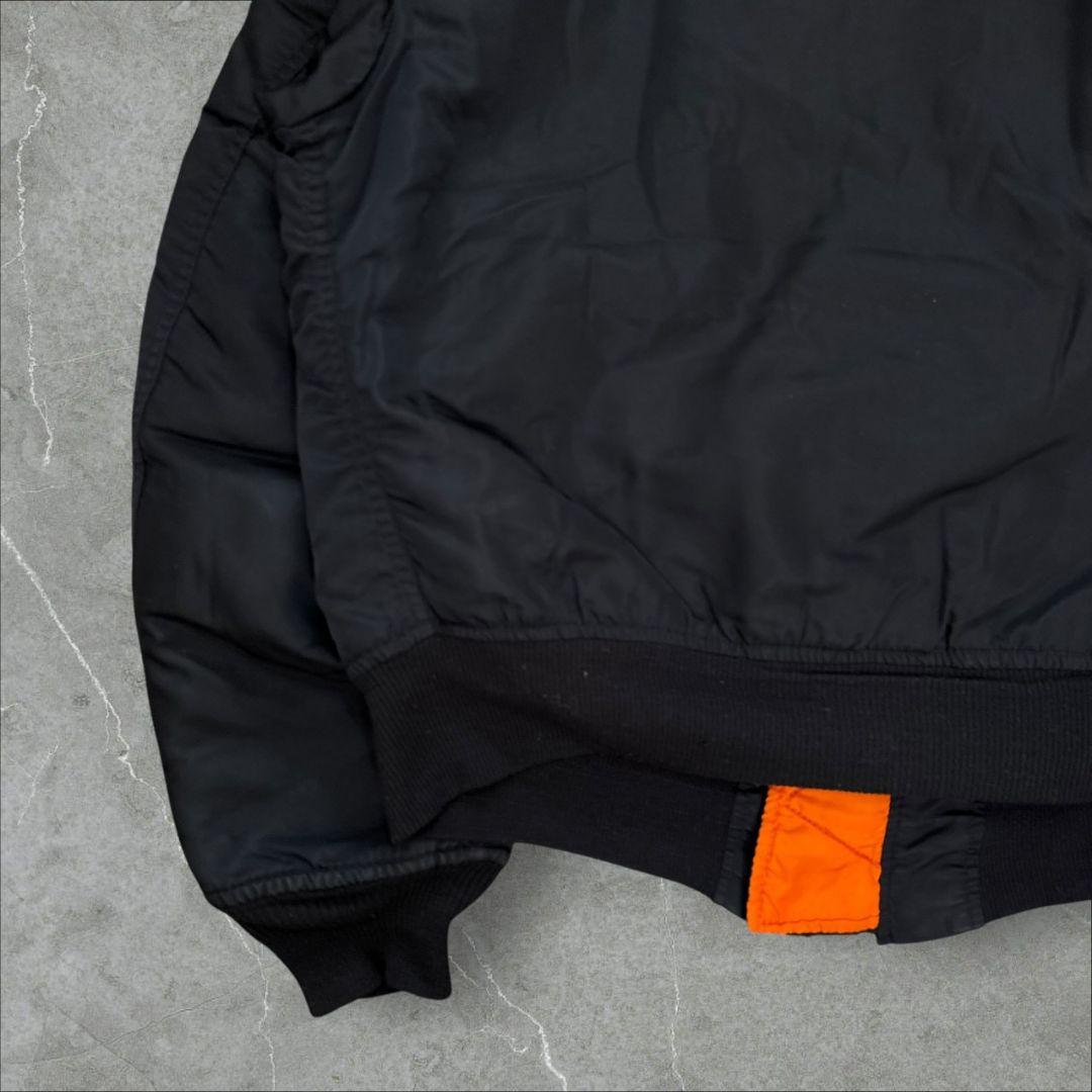 希少 80s ALPHA INDUSTRIES MA-1 IDEAL 黒