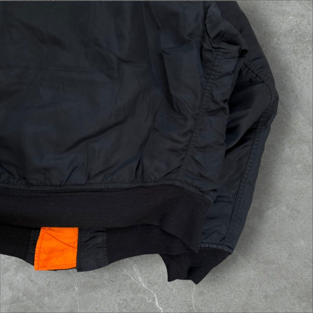 希少 80s ALPHA INDUSTRIES MA-1 IDEAL 黒