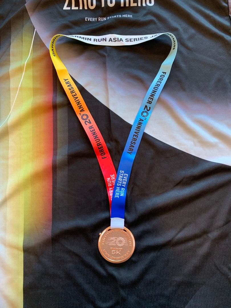 GARMIN RUN JAPAN 2023 Tシャツ&メダル