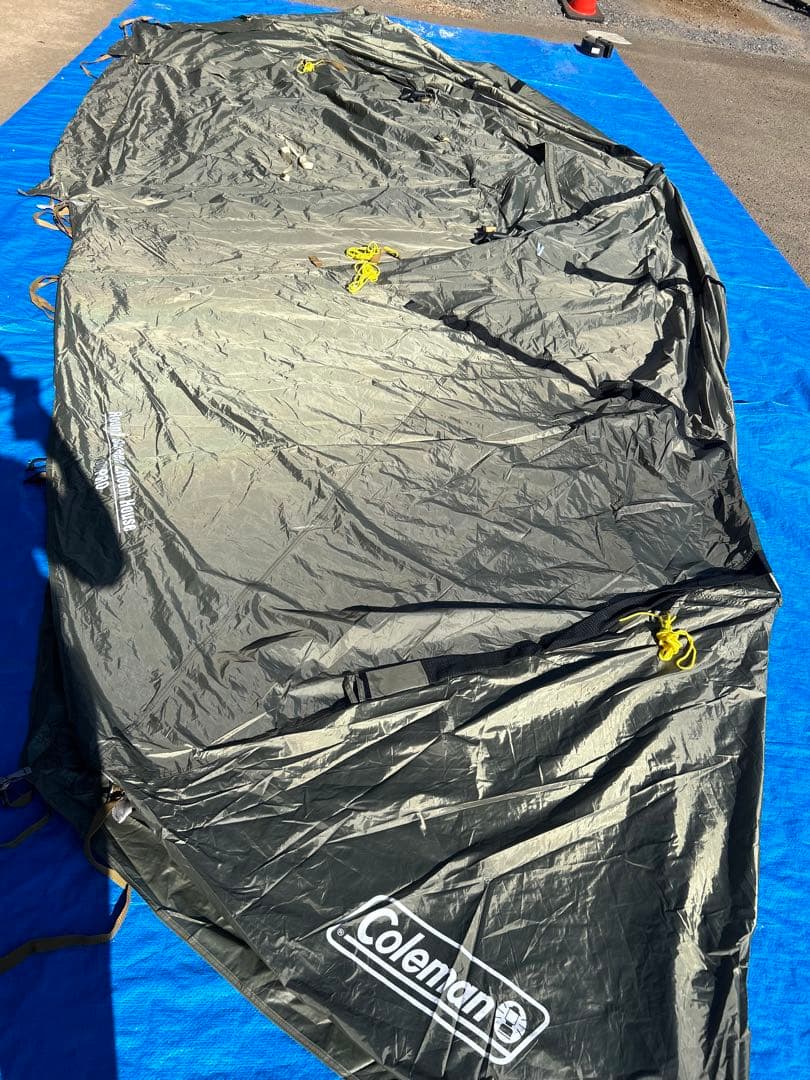 【美品】コールマン ラウンドスクリーン2ルームハウス オリーブ