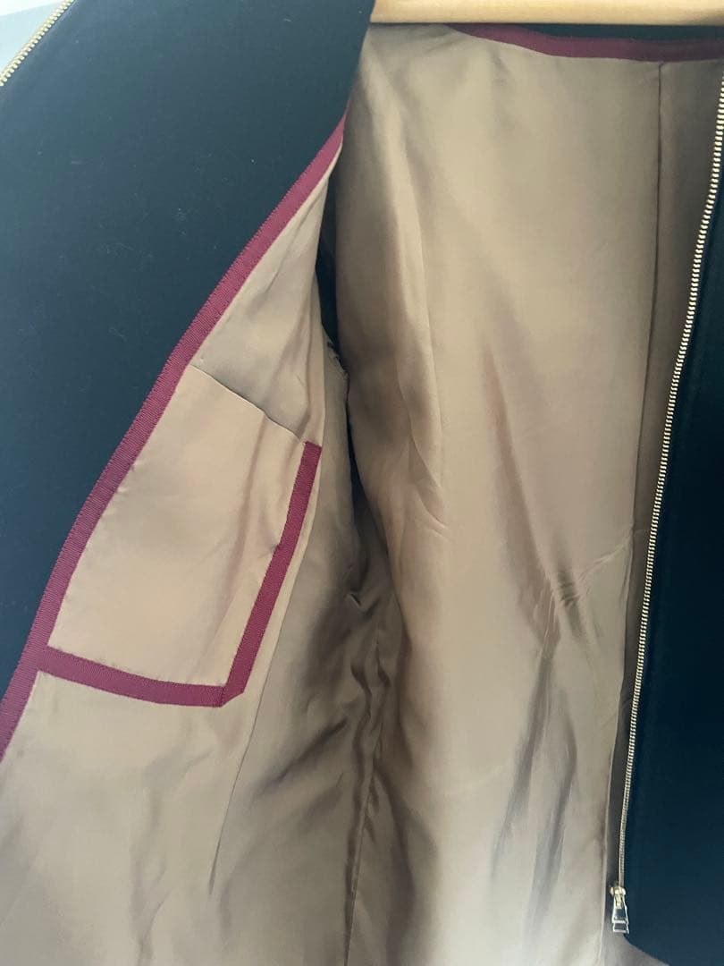 CULLNI ノーカラーブルゾン