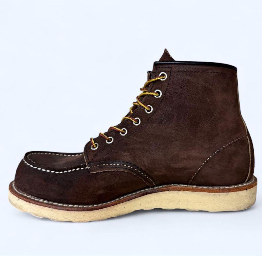 RED WING SHOES 8878 ブラウンブーツ 9.5D スエード