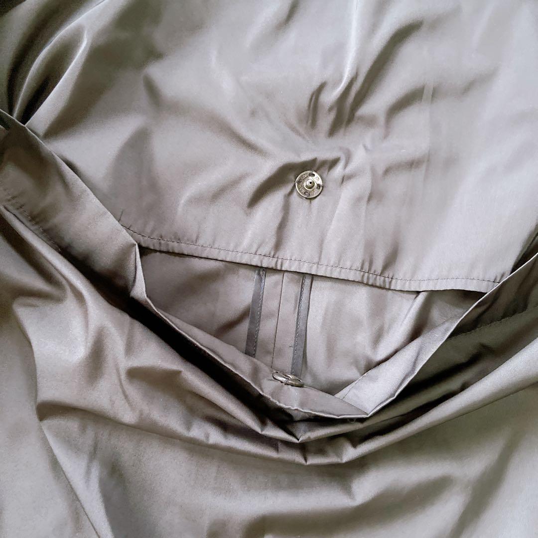 美品　アクリス　2way スプリングコート　ハーフコート　ブラック　M相当