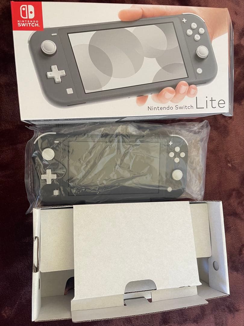 Nintendo Switch Lite グレー 本体 中古 動作確認済み