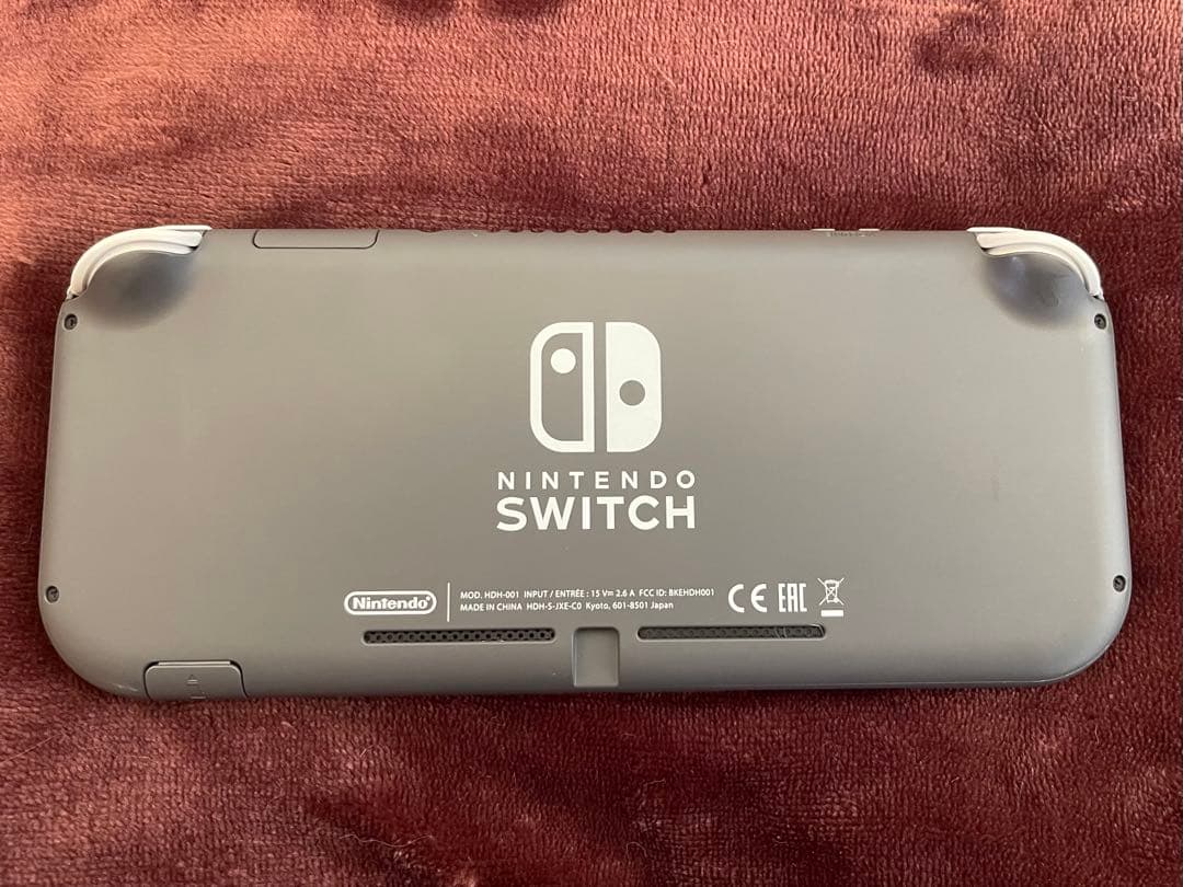 Nintendo Switch Lite グレー 本体 中古 動作確認済み
