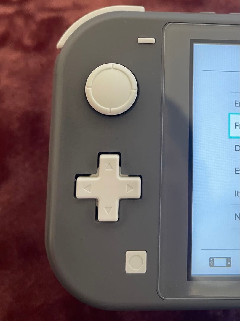 Nintendo Switch Lite グレー 本体 中古 動作確認済み