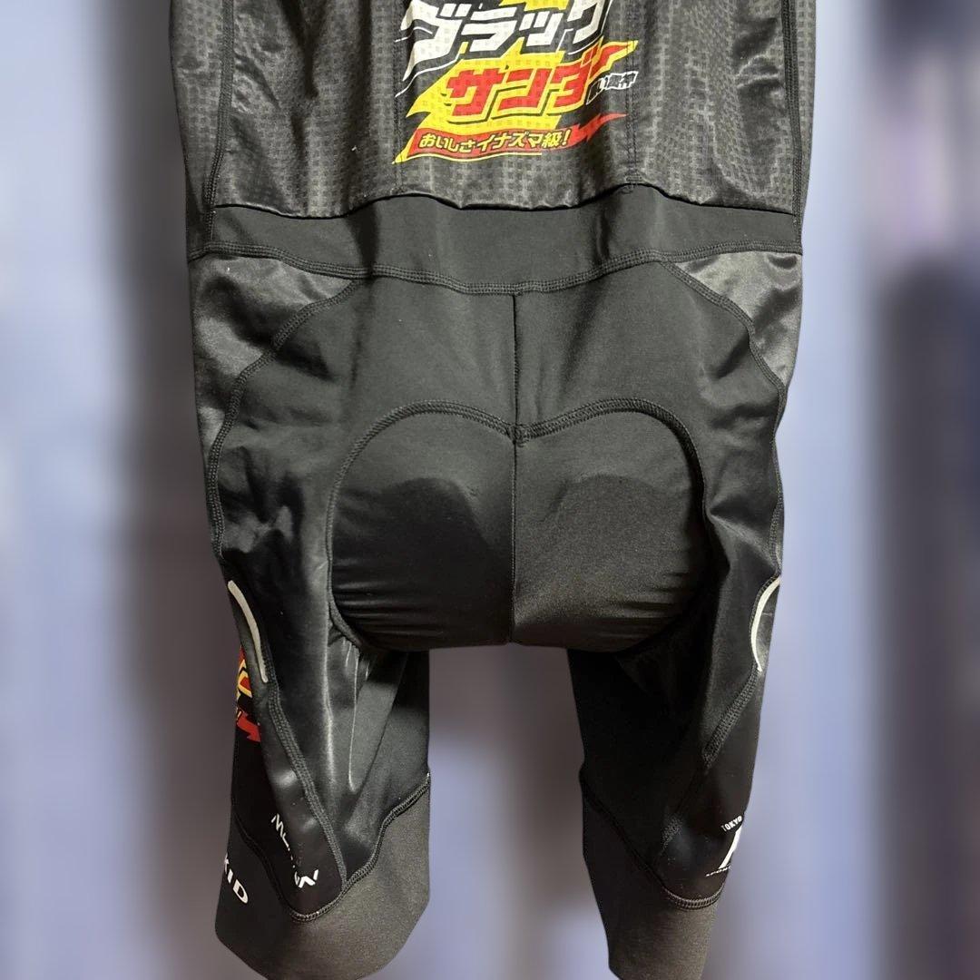 「ブラックサンダー」半袖エアロワンピースXL