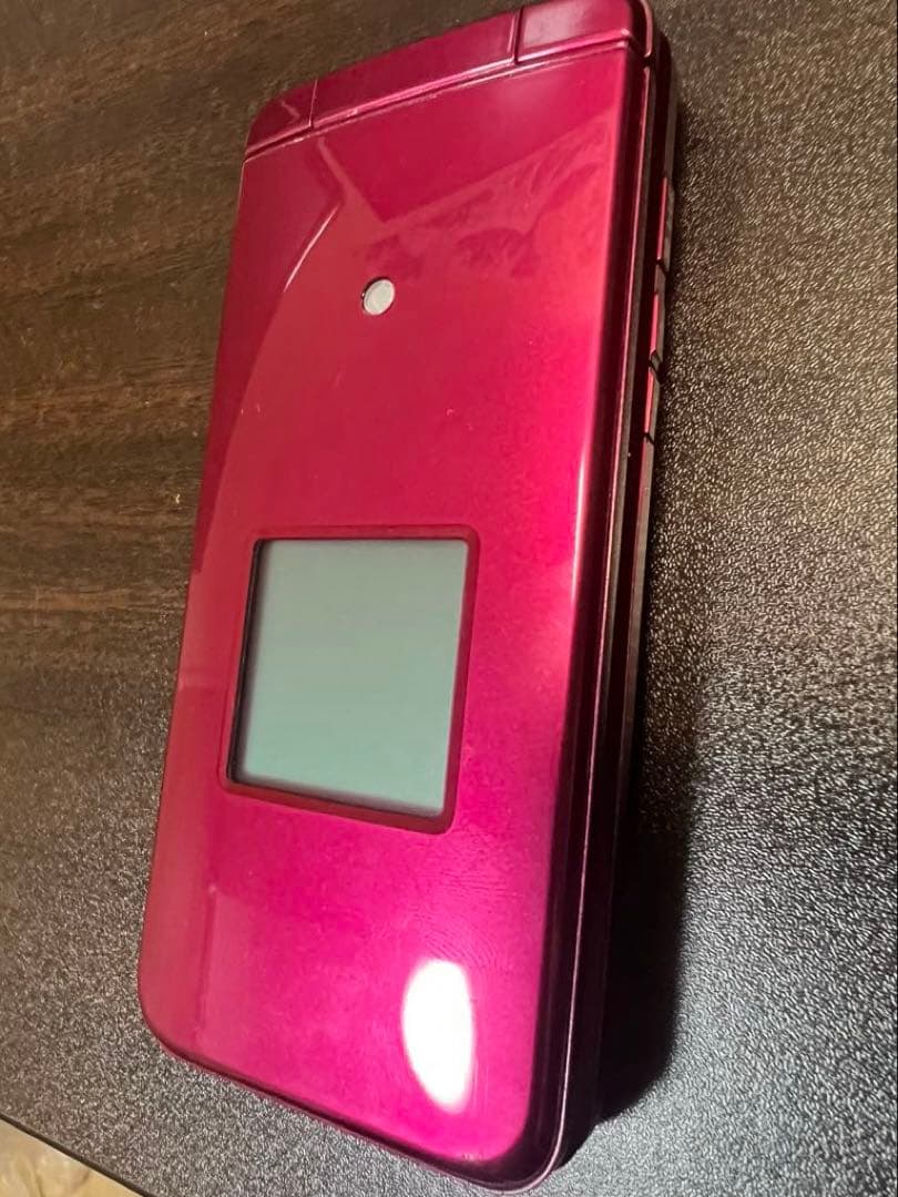 au KYF41 かんたんケータイ携帯電話　ピンク