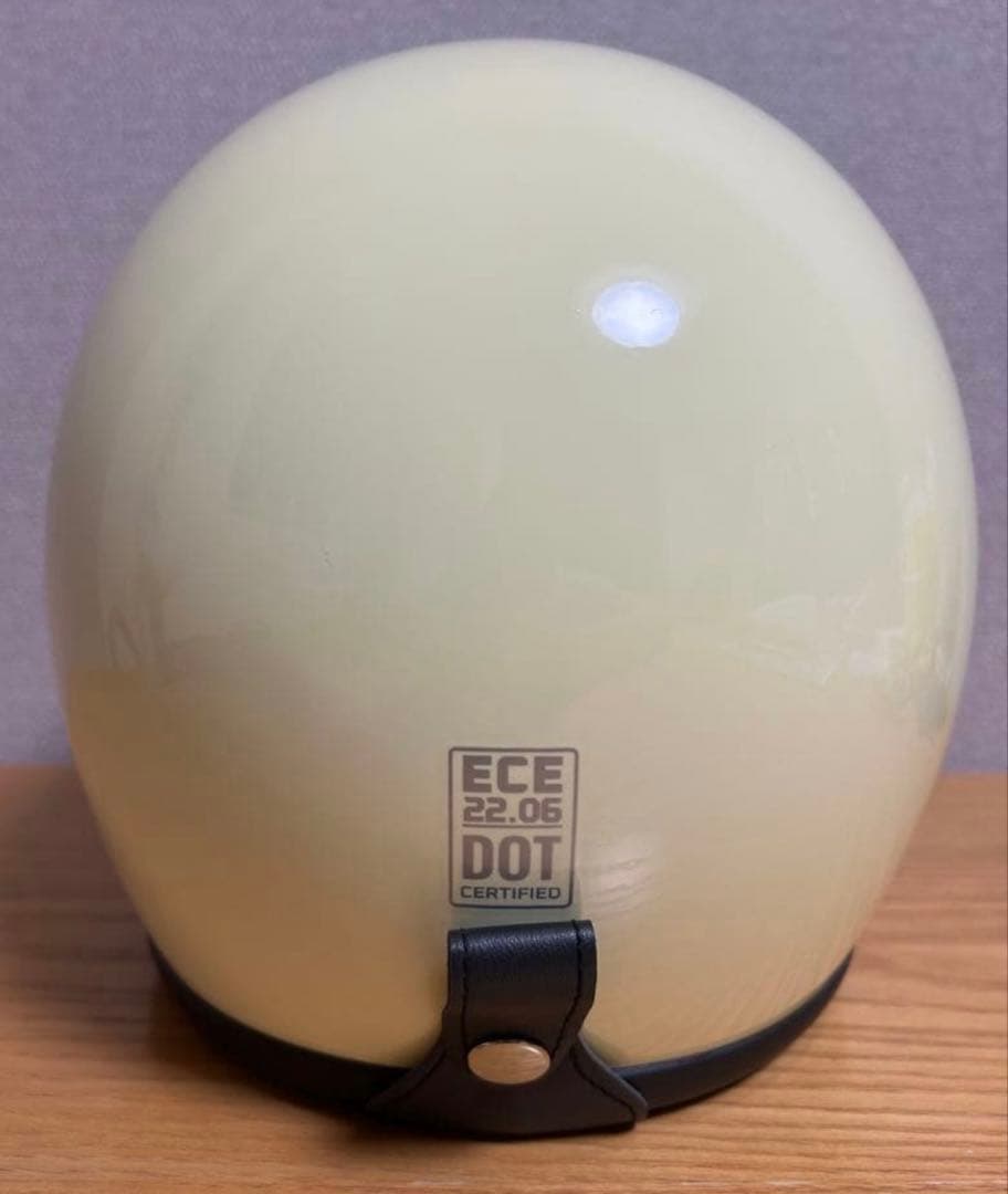 ジェットヘルメット　500TXタイプ XL tt&co クリーム、ホワイト