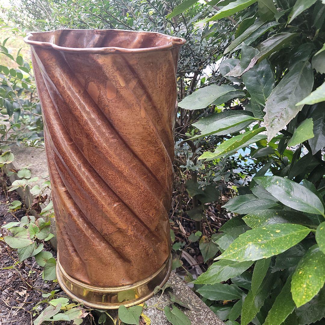 傘立て　銅製品　イタリア製