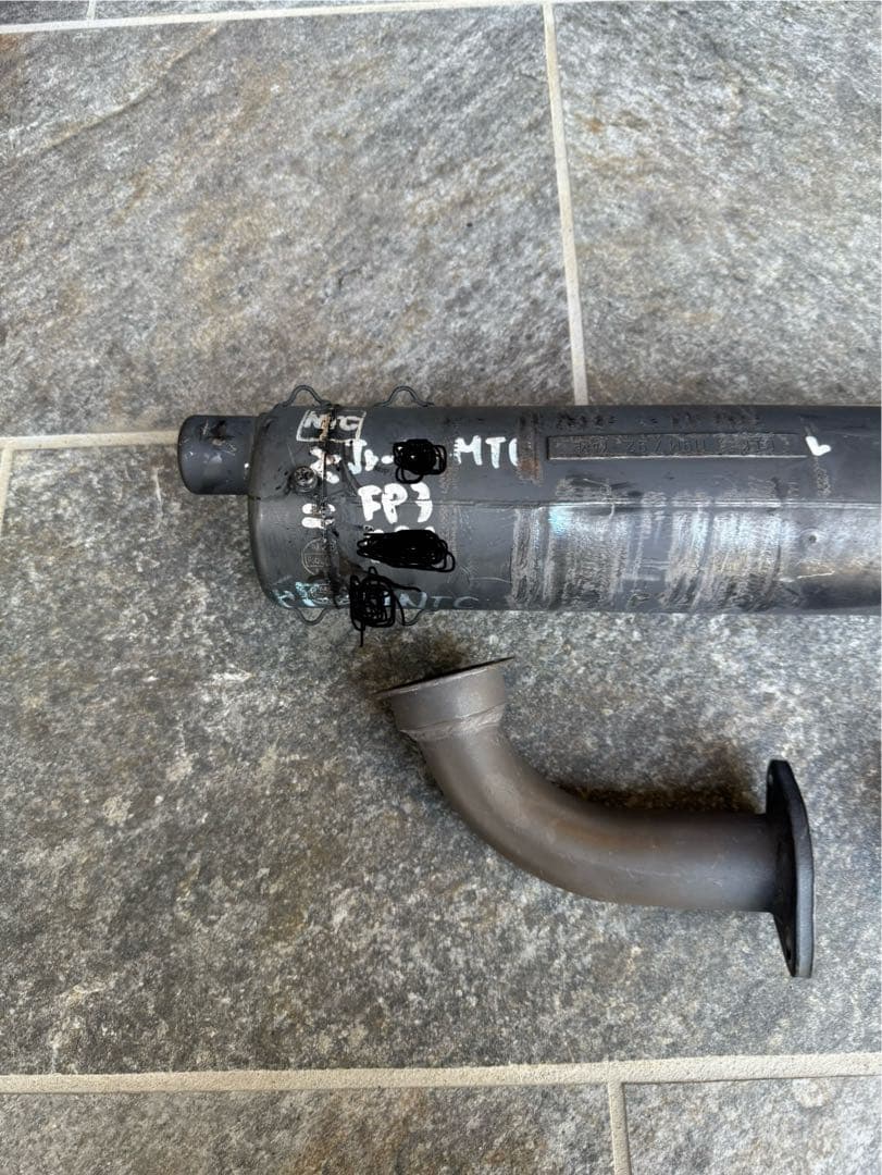 レース用　KT100 SEC マフラー レーシングカート