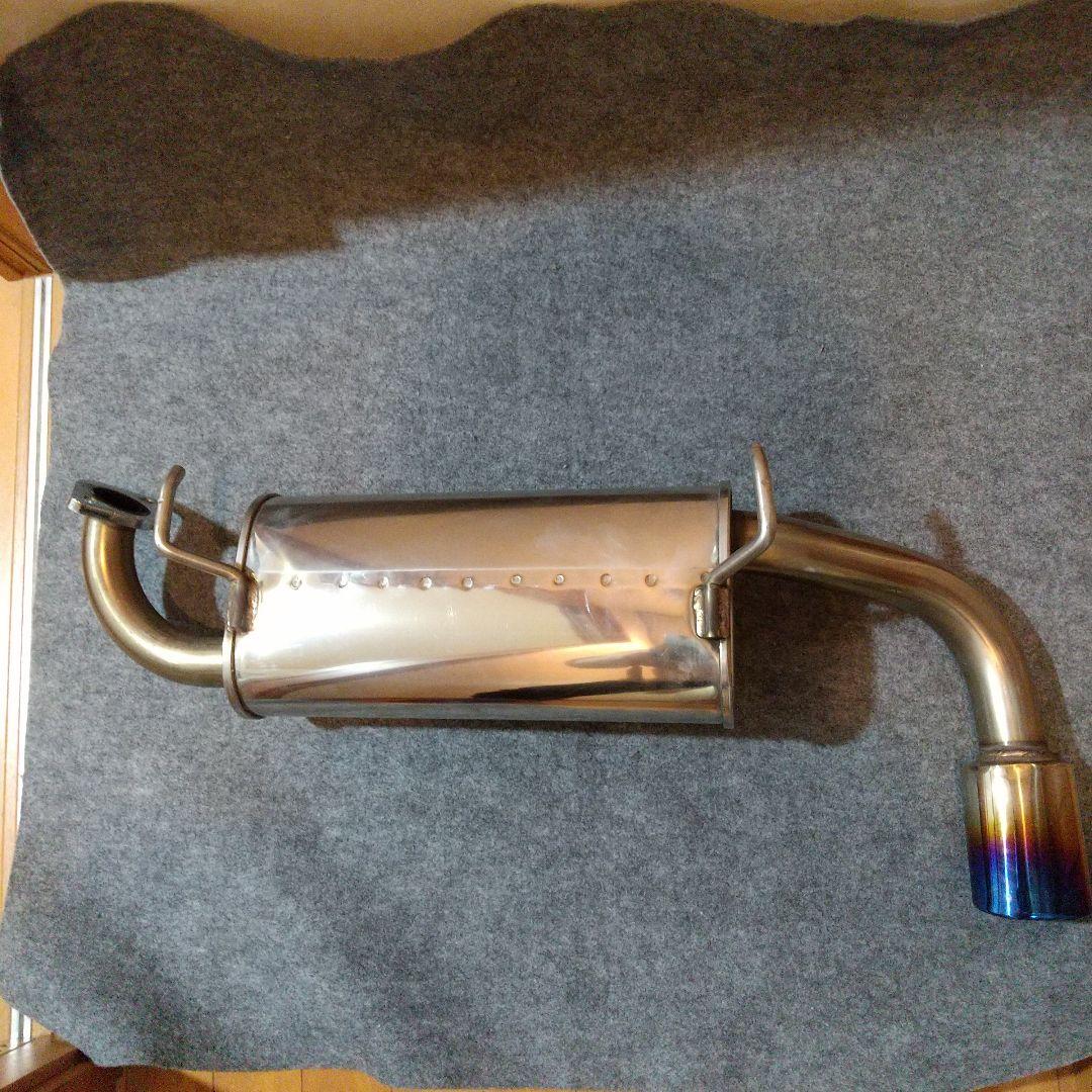 津田レーシング DAMSEL 　JB64ハイパーマフラー 【リアマフラー】