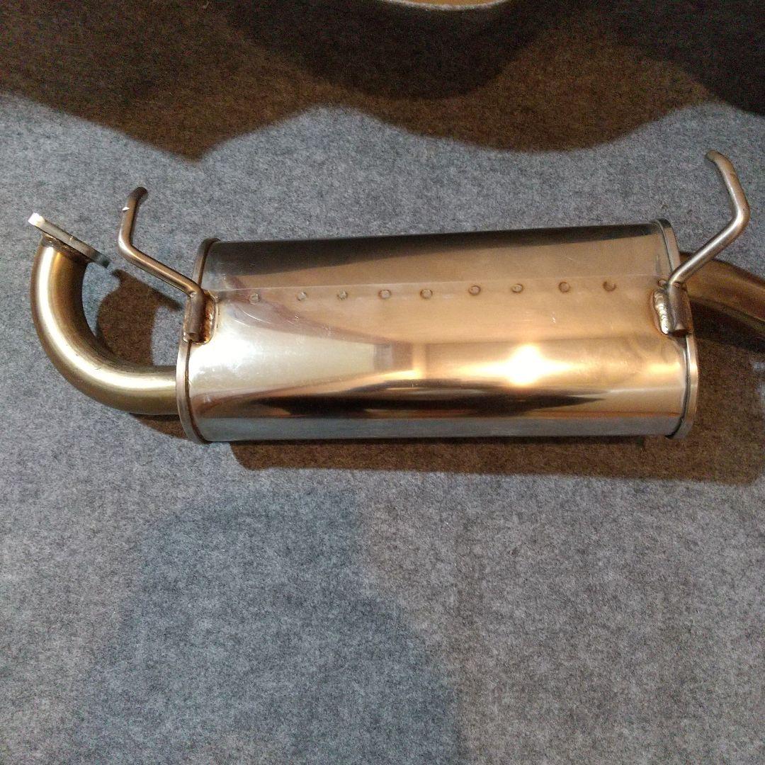 津田レーシング DAMSEL 　JB64ハイパーマフラー 【リアマフラー】