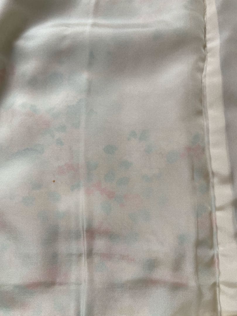 happy smileさま レトロモダン　春爛漫な雰囲気の小紋　正絹　袷