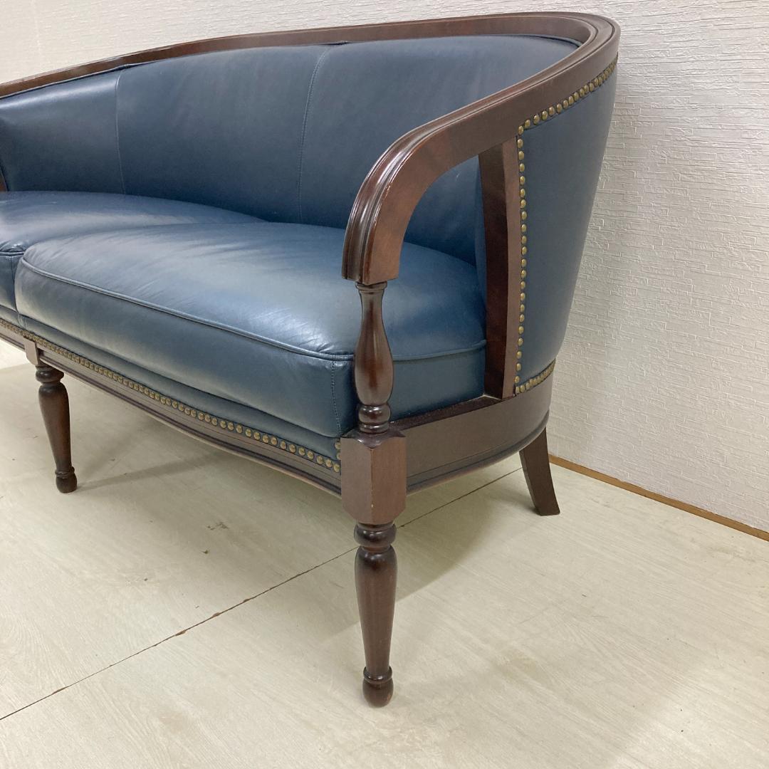 【マルニ】ブリティッシュコレクション　KENT-COURT　本革　2人掛けソファ