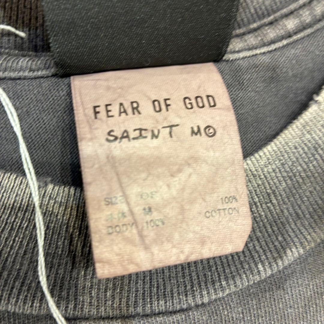 SAINT Mxxxxxx セントマイケル　Fear of God ロンT
