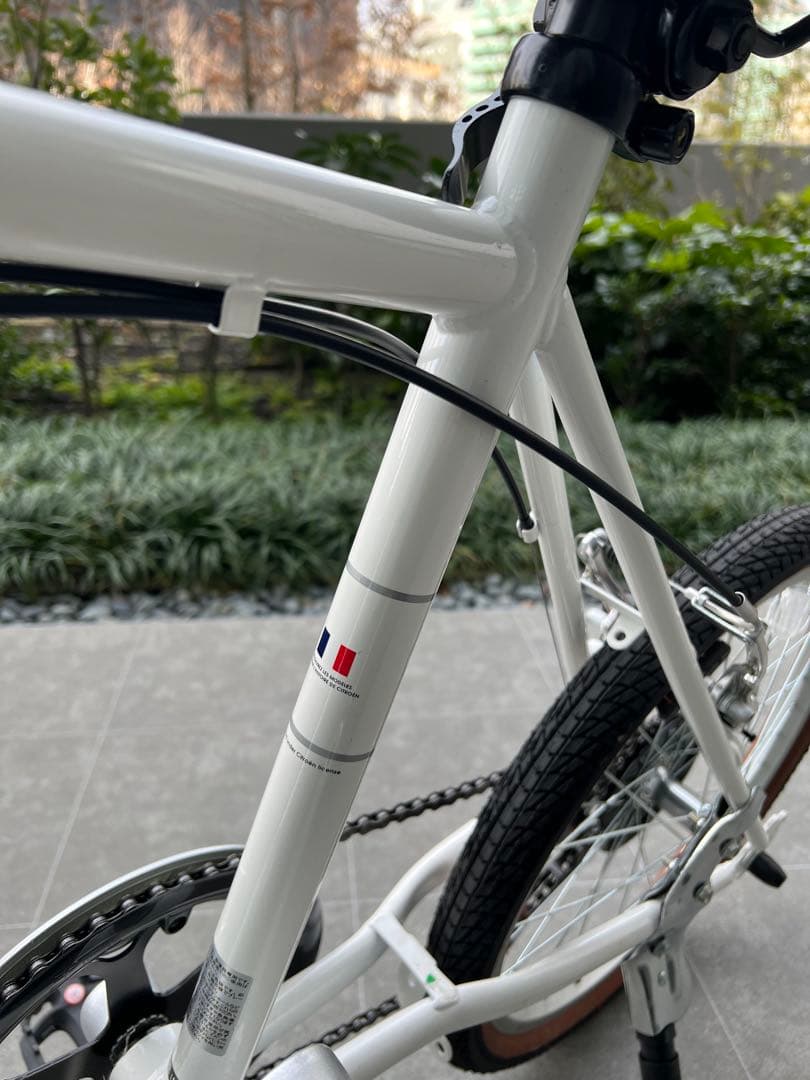 CITROËN 折りたたみ自転車 ホワイト