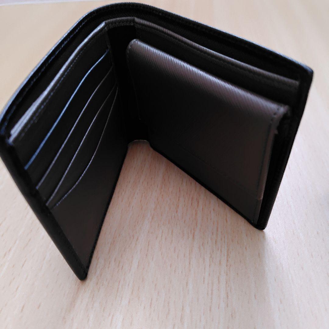 172. Paul Smith ブラック 二つ折り財布 箱付き