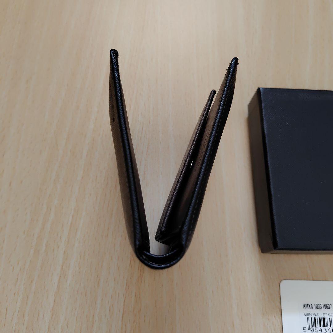 172. Paul Smith ブラック 二つ折り財布 箱付き