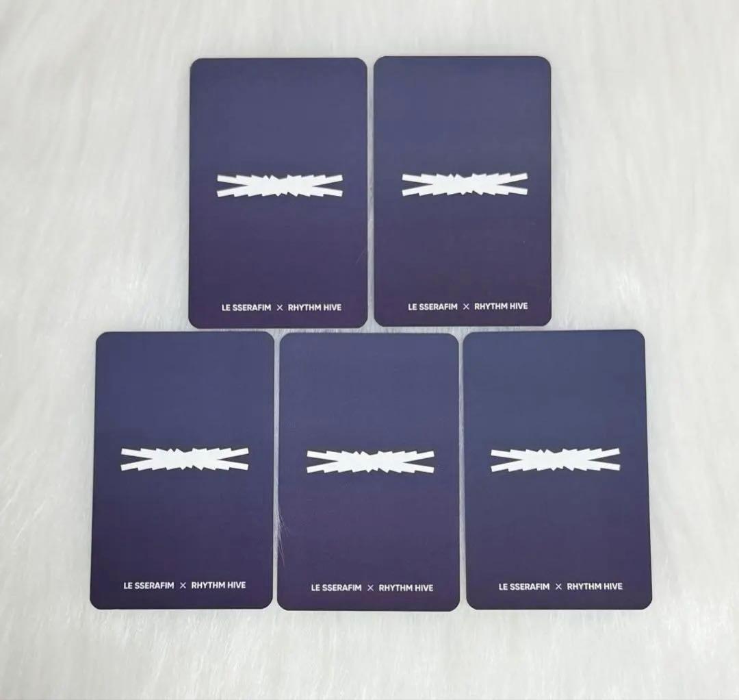 LE SSERAFIM ルセラフィム Rhythm Hive トレカ コンプ