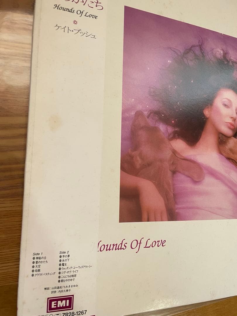 試聴済★ レコード　ケイトブッシュ愛のかたち