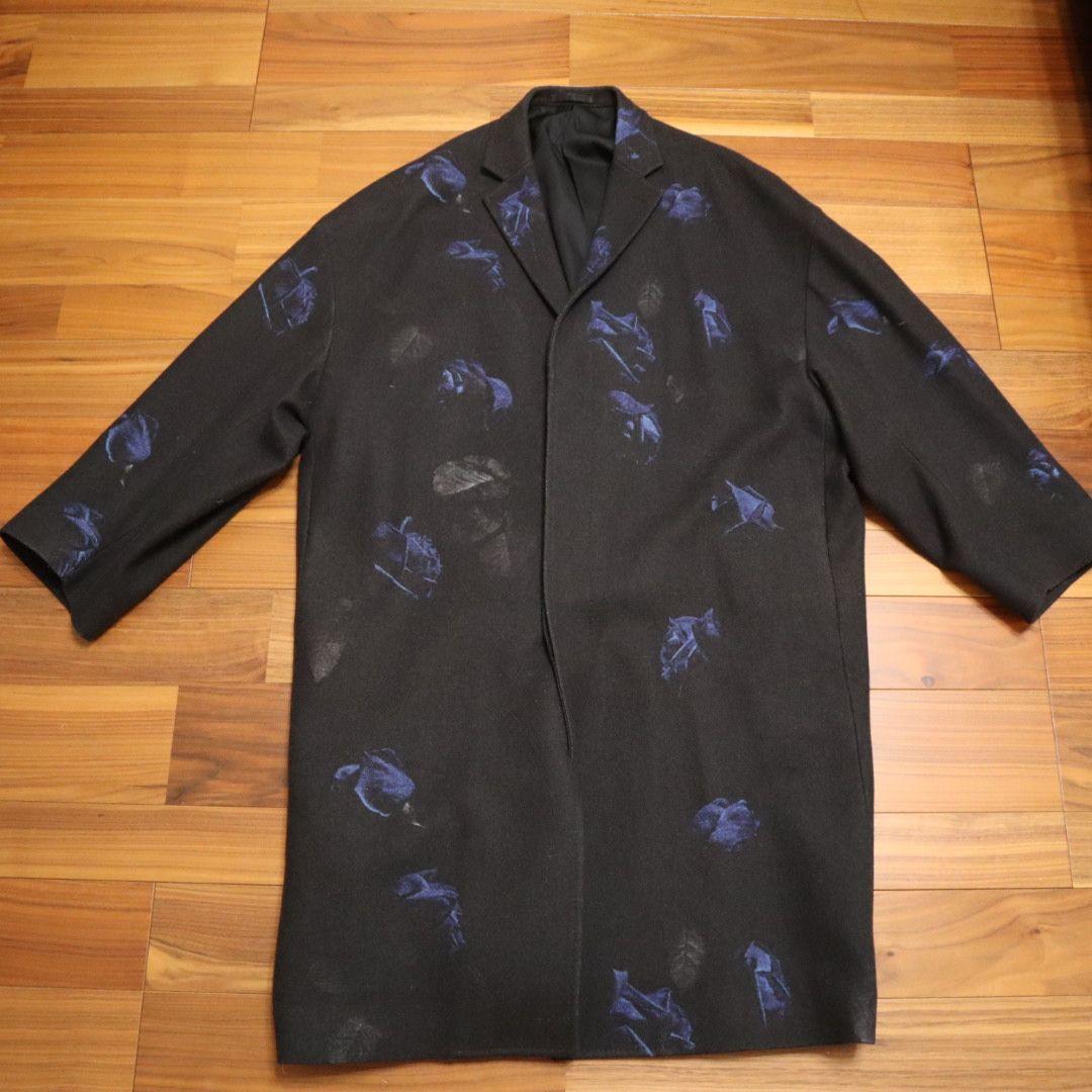 未使用　ラッドミュージシャン薔薇柄　チェスターコート 芸能人着