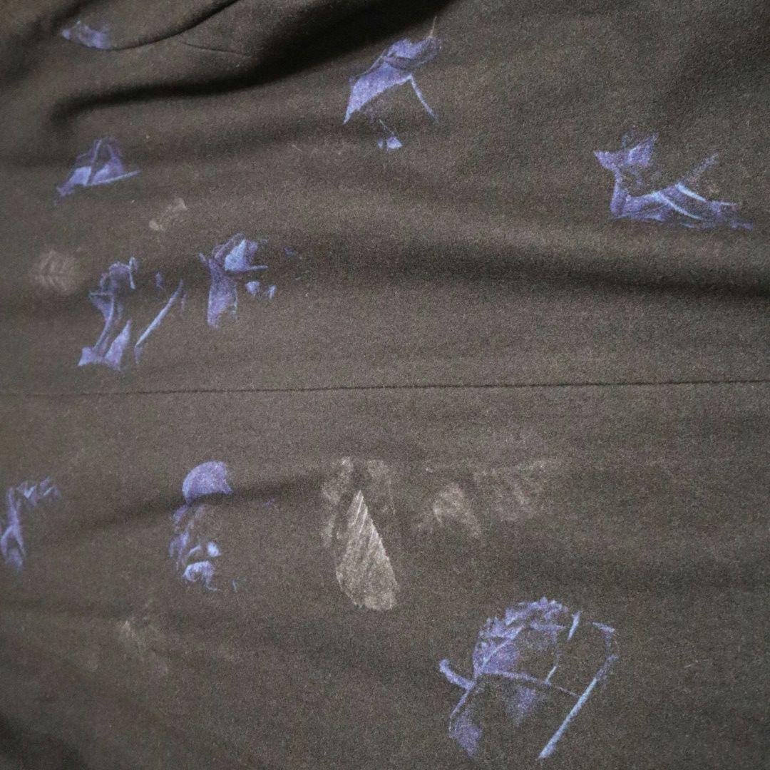 未使用　ラッドミュージシャン薔薇柄　チェスターコート 芸能人着