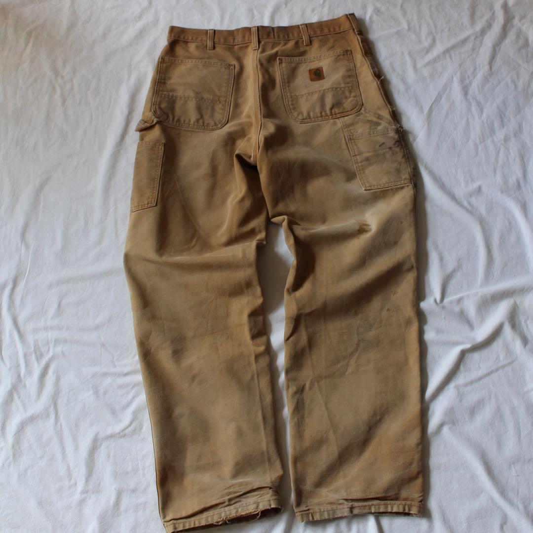 ［最高ペイント•一点者］Carhartt ペインターパンツ ダック ワーク 34