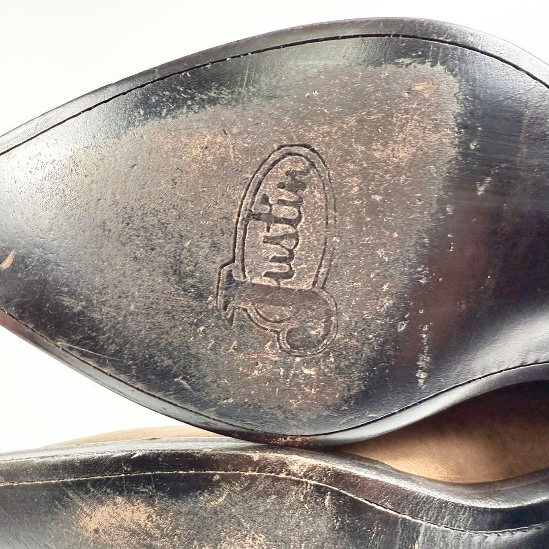 【美品】Justin ジャスティン ウエスタンブーツ（7,5）革靴　刺繍 茶